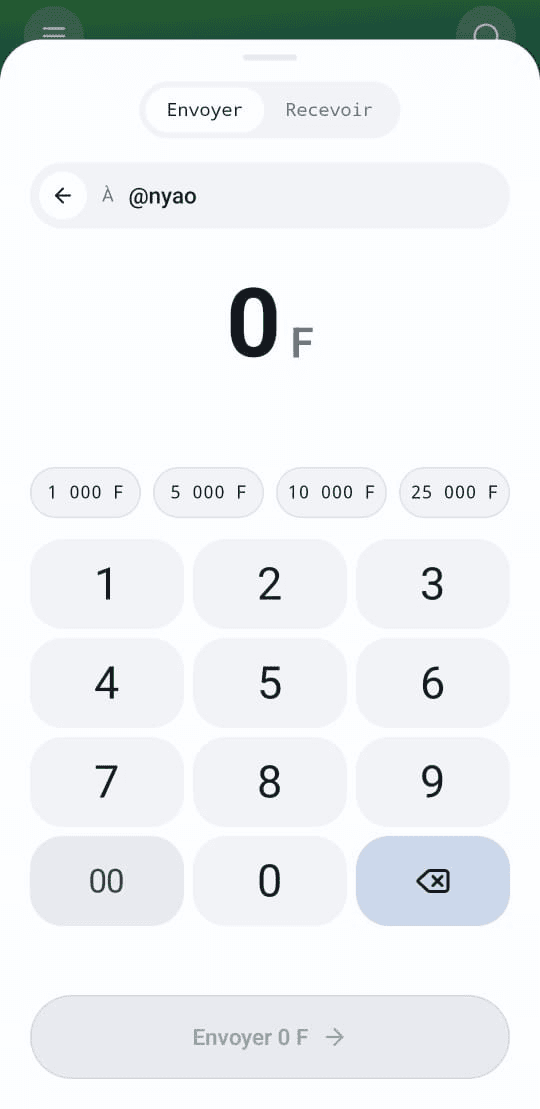 Interface Switag — Montant maîtrisé